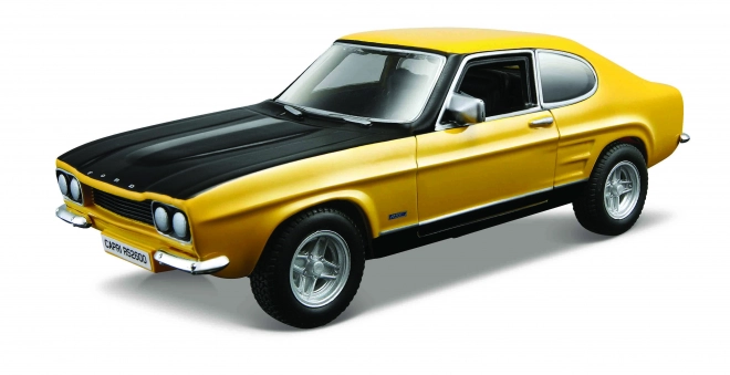 Ford Capri RS2600 Modellauto im Maßstab 1:32 - Gelb