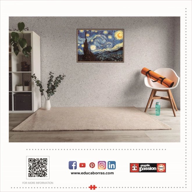 Educa Puzzle Sternennacht 1000 Teile