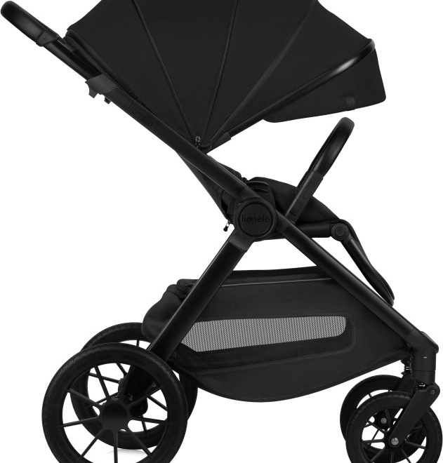 Lionelo Kombikinderwagen Layla 3-in-1 Schwarzer Onyx