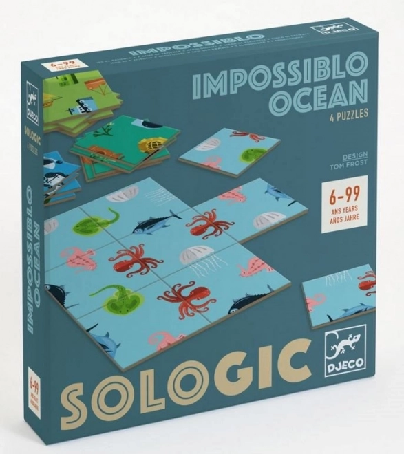 Djeco Logikspiel Sologic Impossiblo - Ozean