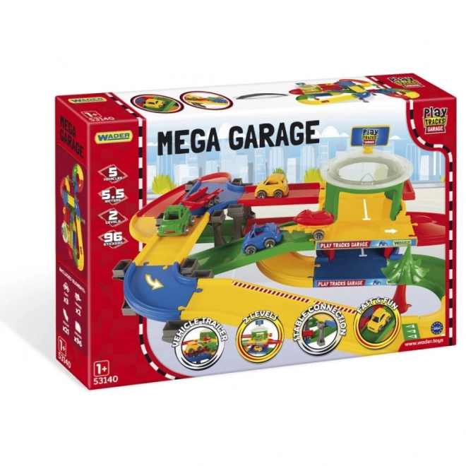 Mega-Garage mit Spielstraße