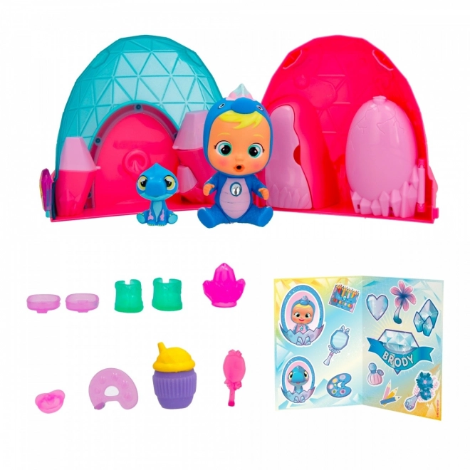 Lalinky Cry Babies Magic Tears Icy World Dinos