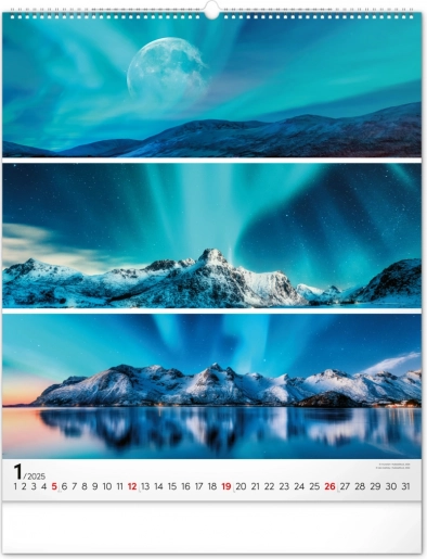 Januar 2025: Polarlichter