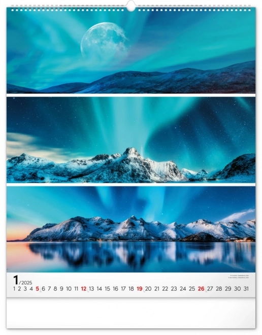 Wandkalender Palette 2025