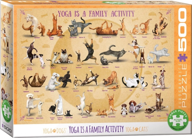 Eurographics Puzzle Yoga XL