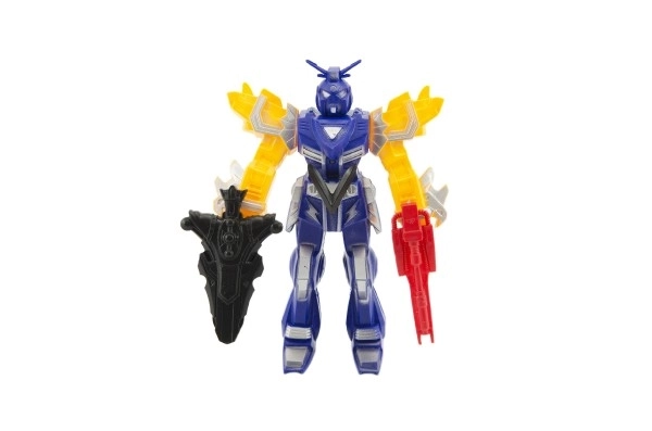 Transformer Roboterfigur Plastik 15cm in 4 Farben