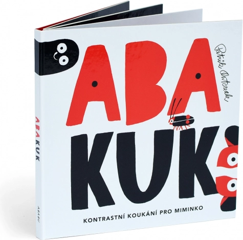 Ababu Kontrast-Bilderbuch für Babys mit Illustrationen von Patrik Antczak