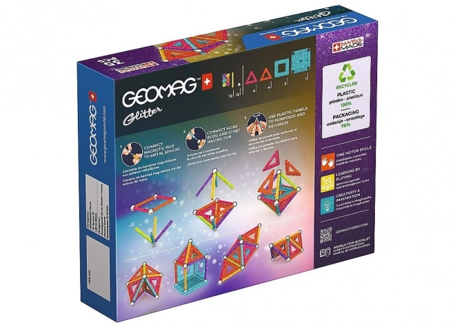 Geomag Glitter Bausteinset