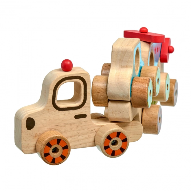 Mein Erster LKW – Holzpuzzle für Kleinkinder