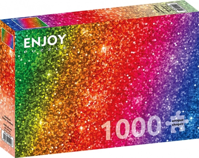 Bunter funkelnder Puzzle-Gradient 1000 Teile