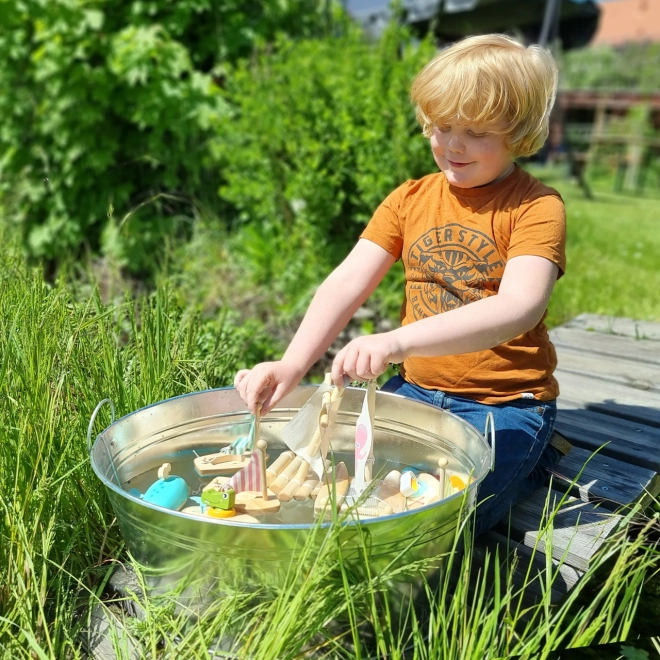 Kleine Fuß Wasserpielzeug Pelikan