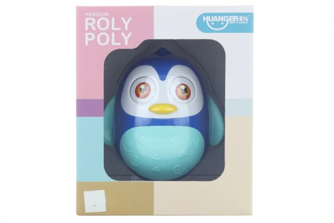 Blauer Pinguin Roly-Poly Spielzeug