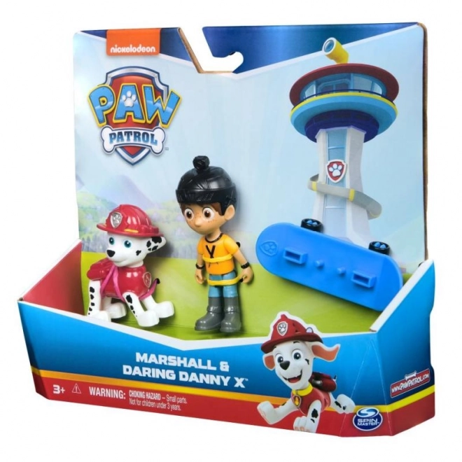 Figurenset Paw Patrol Marshall und Mutiger Danny X