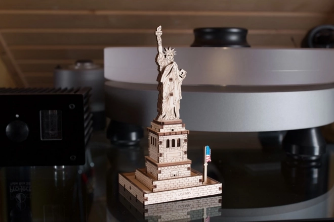 3D Holzmodell Freiheitsstatue