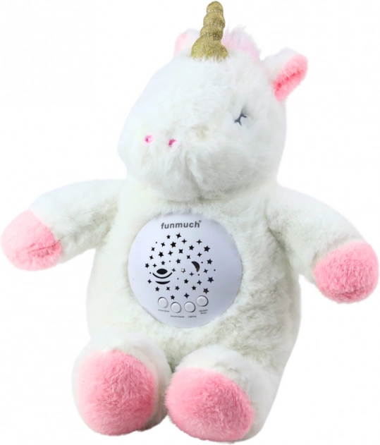 Plüsch Einhorn mit Projektor und Melodien