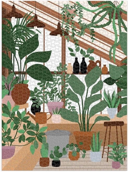 Galison Puzzle Pflanzendesign 1000 Teile