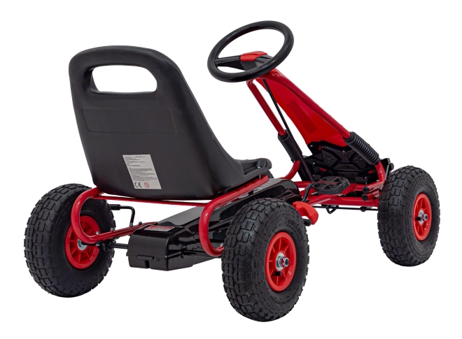 Gokart mit Pedale Air PerHour für Kinder Rot – rot