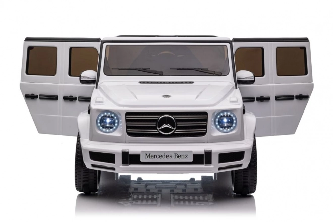 Elektrisches Fahrzeug Mercedes G500 Weiß 4x4 – Weiß