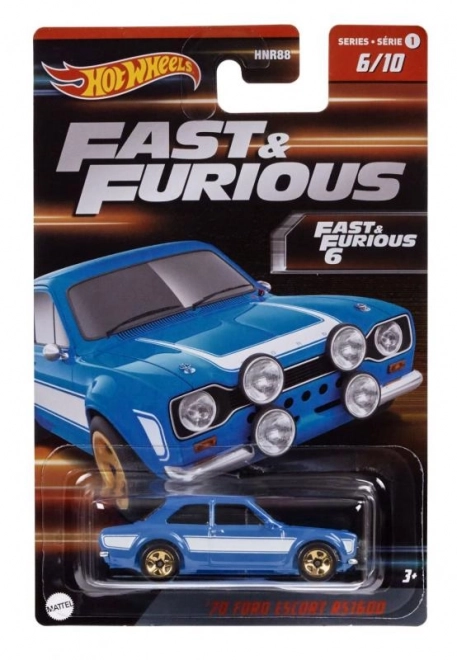 Hot Wheels schnelle und wütende Fahrzeugkollektion