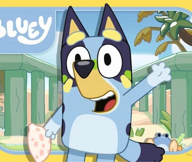 Mein erstes Puzzle Bluey