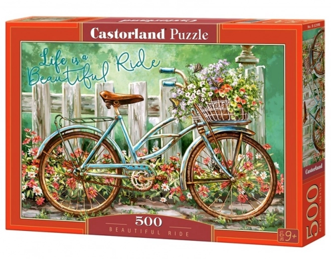 Puzzle Fahrradfahrt 500 Teile CASTORLAND