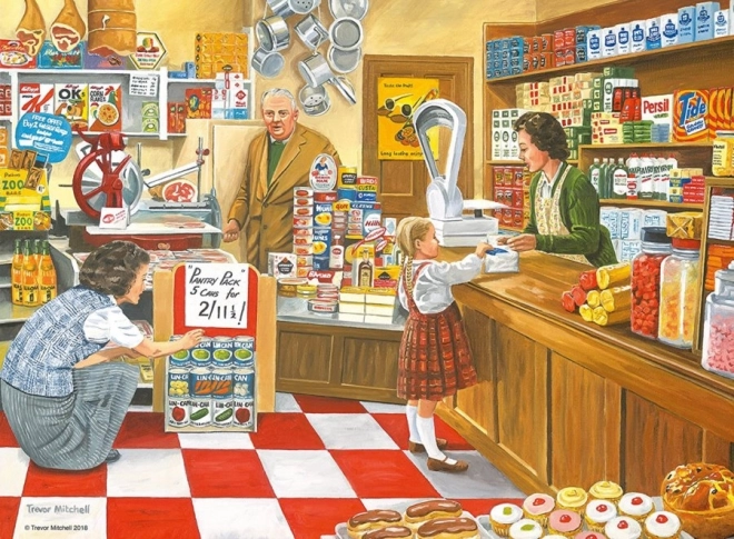 Ravensburger Puzzle Laden an der Straßenecke 100 Teile