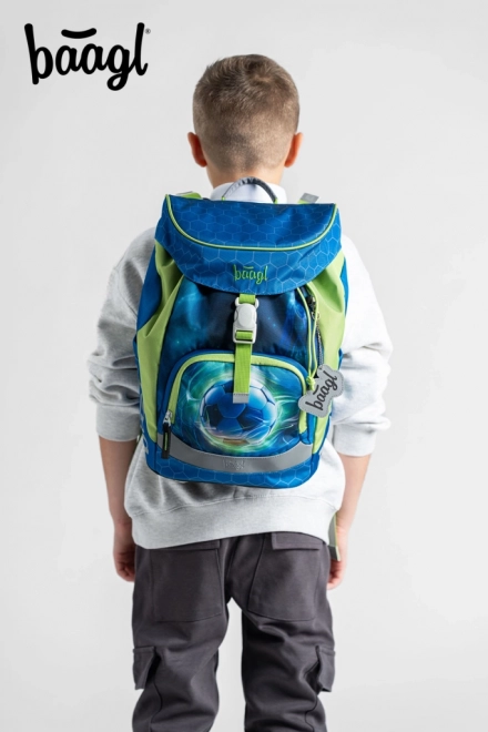 Schulrucksack Airy Fußball