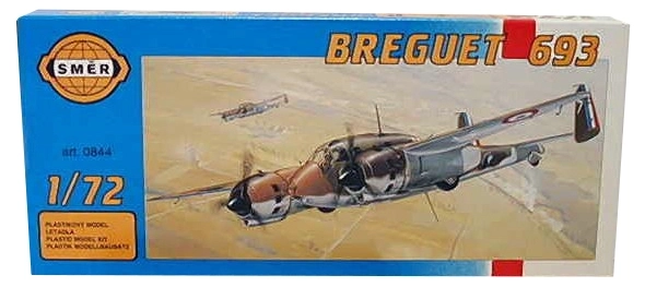 Breguet 693 Flugzeugmodell im Maßstab 1:72