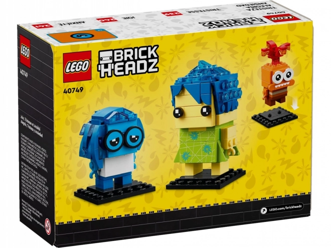 Lego BrickHeadz Rados, Traurigkeit und Ängstlichkeit