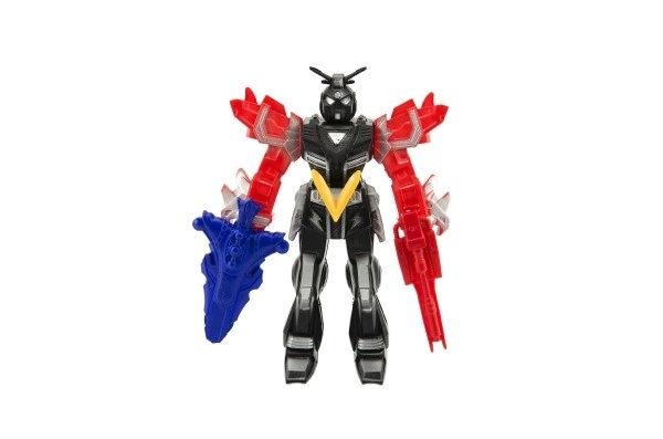 Transformer Roboterfigur Plastik 15cm in 4 Farben