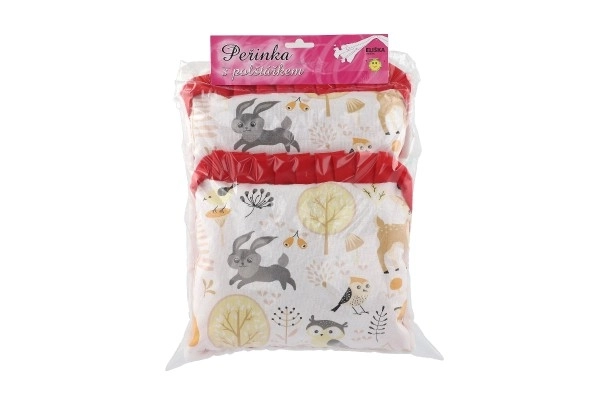 Puppen-Set mit Kissen und Decke