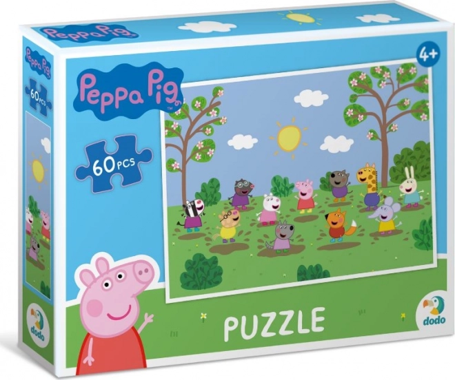 Peppa Wutz Puzzle - Spaß in der Sonne