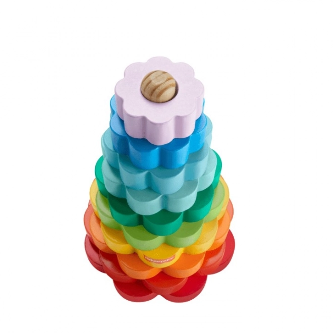 Fisher-Price Holzpyramide Bunte Blumen