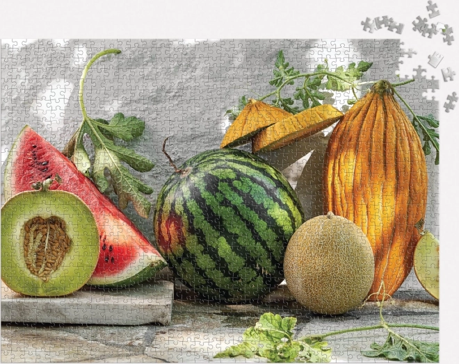 Galison Puzzle Weintraubenmelonen 1000 Teile