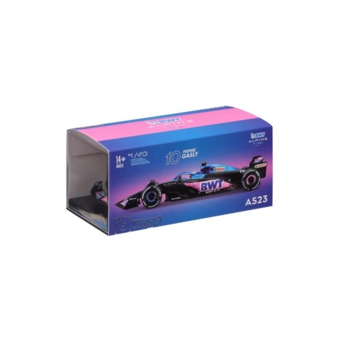 Bburago Rennwagen Modell Alpine F1 Team A523 2023