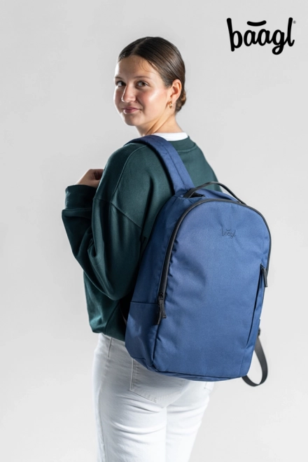 Ergonomischer BAAGL Rucksack eARTh Blau