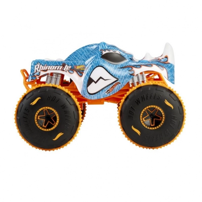 Hot Wheels Monster Trucks Rhinomite ferngesteuertes Auto im Maßstab 1:24