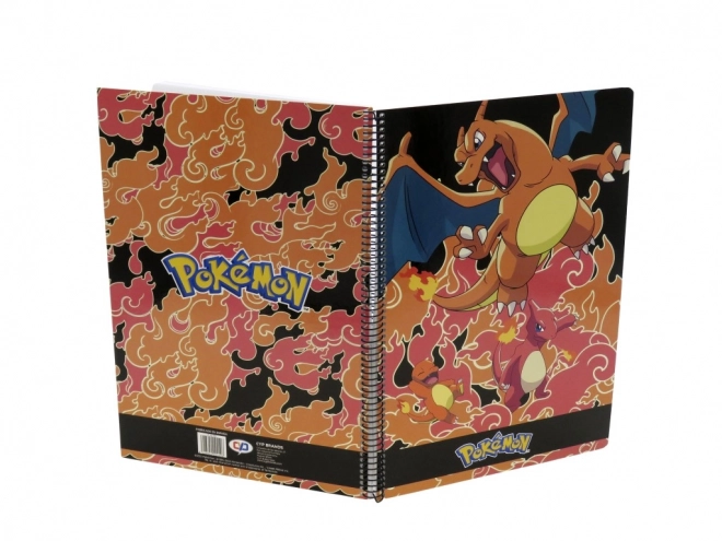 Pokémon A4 Block mit Ringbindung - Glumanda