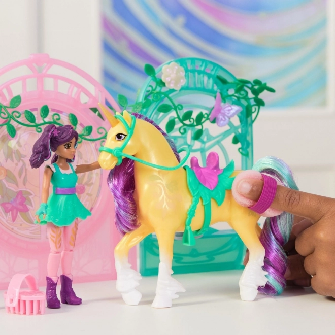 Farbwechsel - Einhorn Akademie Figuren Set