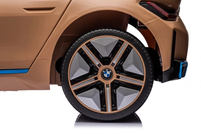 Elektrisches Kinderauto BMW I4 gold 4x4