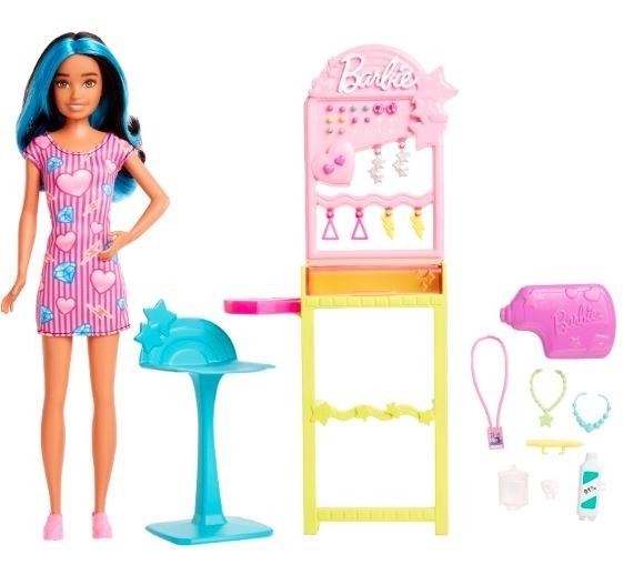 Barbie Skipper erste Arbeit Ohrenpiercing Set