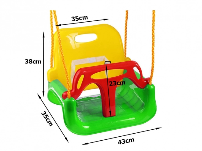 Kinder Gartenschaukel 3-in-1