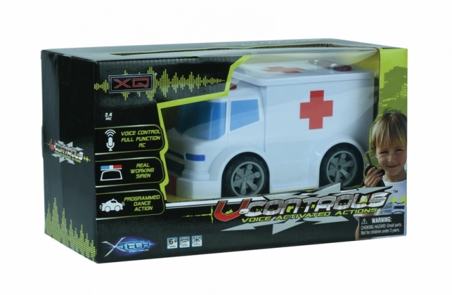 RC Krankenwagen mit Sprachsteuerung 1:24