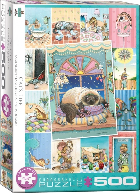 Eurographics Puzzle Katzenleben XL