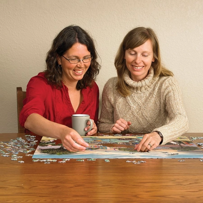 Puzzle Surferhütte 1000 Teile von Cobble Hill