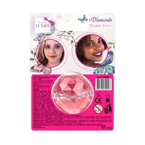 Lukky Lippenbalsam Diamant 2-in-1, süßer Geschmack, Farben: Licht