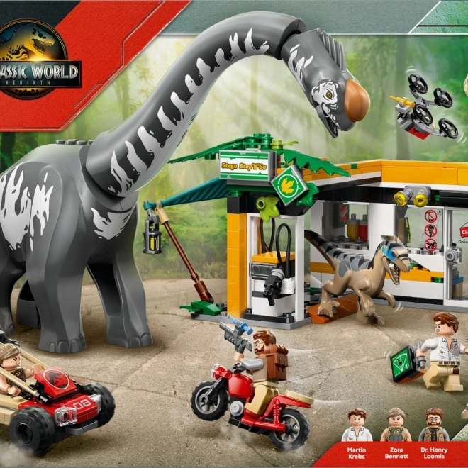 LEGO Jurassic World Auf den Spuren des Titanosaurus und Raptors