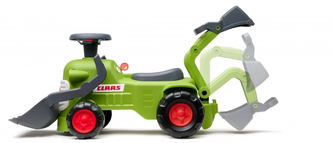 Falk Traktor mit Anhänger und Schaufel