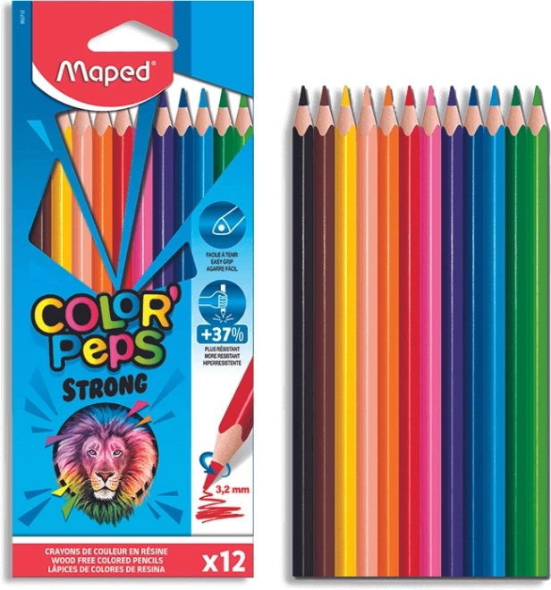 Maped Pastelstifte Color'Peps Strong 12er Set