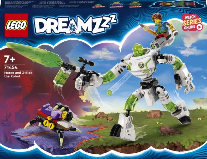 Mateo mit Z-Blob-Roboter LEGO DREAMZzz